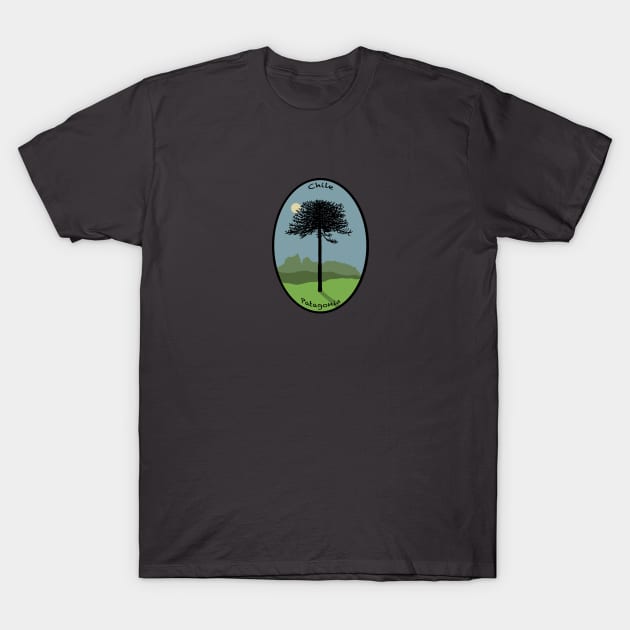 evening tree T-Shirt by Gran Milodon